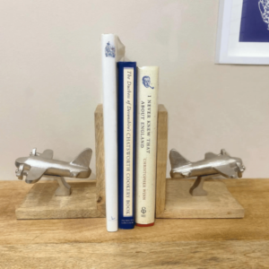 Aeroplane Bookends