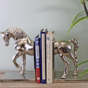 Aluminium Horse Bookends