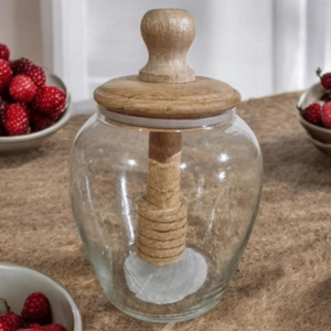 Honey Jar with Mixer