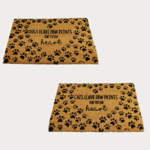 Paw Print Doormat