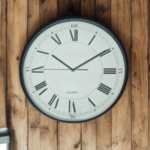 Wall Clock 40cm - White