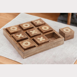 Wooden Noughts and Crosses