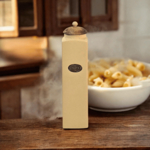 Cream Ceramic Pasta Jar